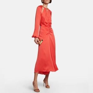 VERONICA BEARD Fayla Chain Link Midi Dress